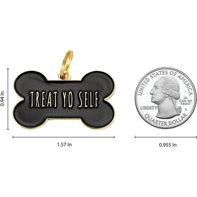 Treat Yo Self Pet ID Tag
