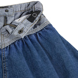 Blue Two Side Denim Becca Skirt
