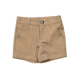 Boys Dressy Shorts in Khaki