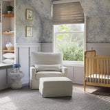 Namesake Crawford Pillowback Chair and a Half Comfort Swivel Glider