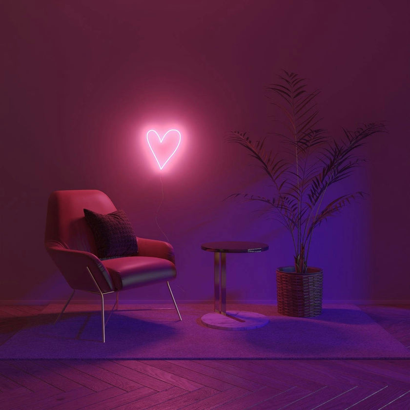 Big Big Heart - LED neon sign