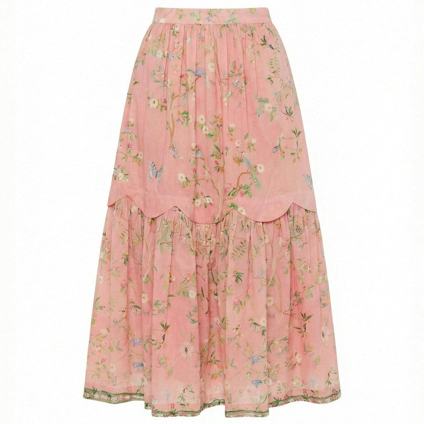 Erin Skirt, Peony Peacock x Larsen McDowell