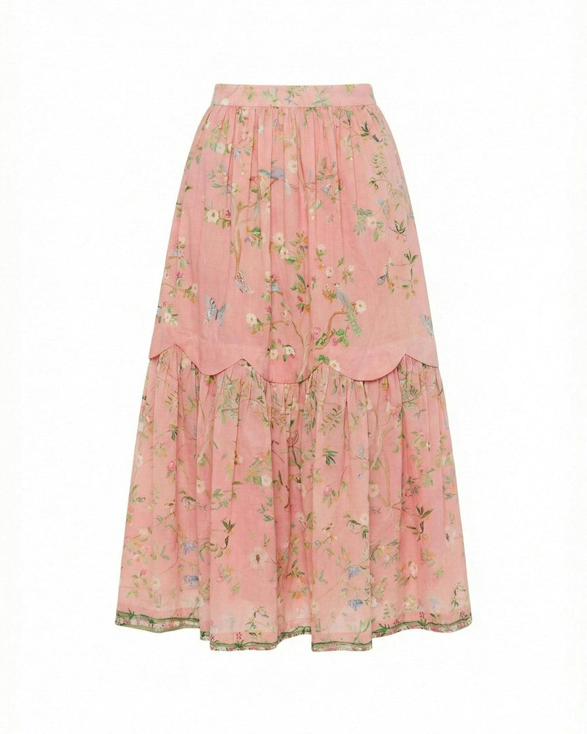 Erin Skirt, Peony Peacock x Larsen McDowell