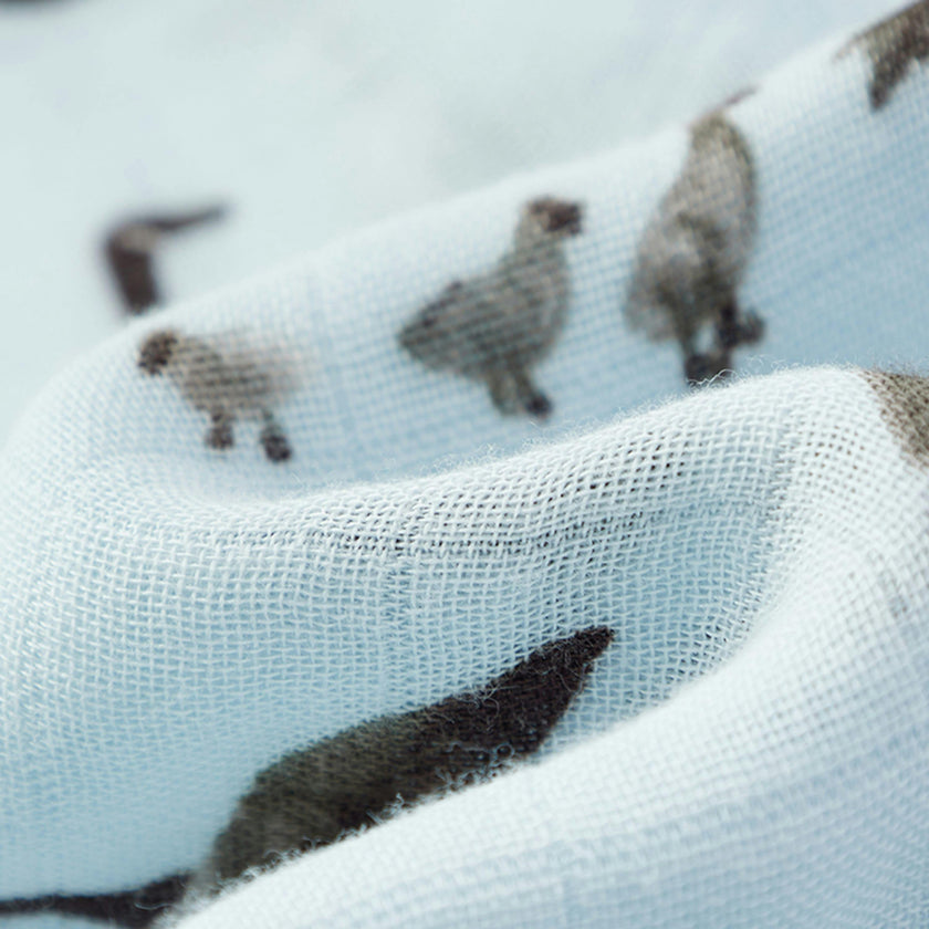 Goose Bamboo Hooded Swaddle Blanket
