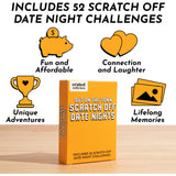 Out on the Town Scratch Off Card deck for Date Night Ideas