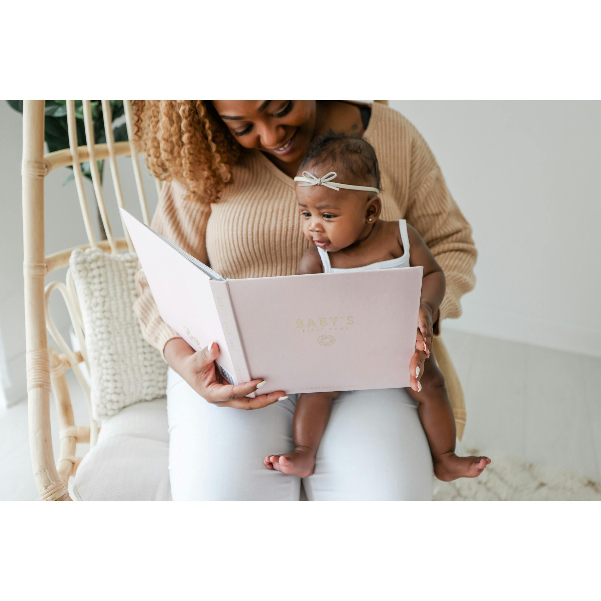 Wildflower Meadow Luxury Memory Baby Book