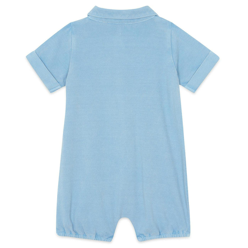 BONTON Lewis Baby Romper - Bleu Azul