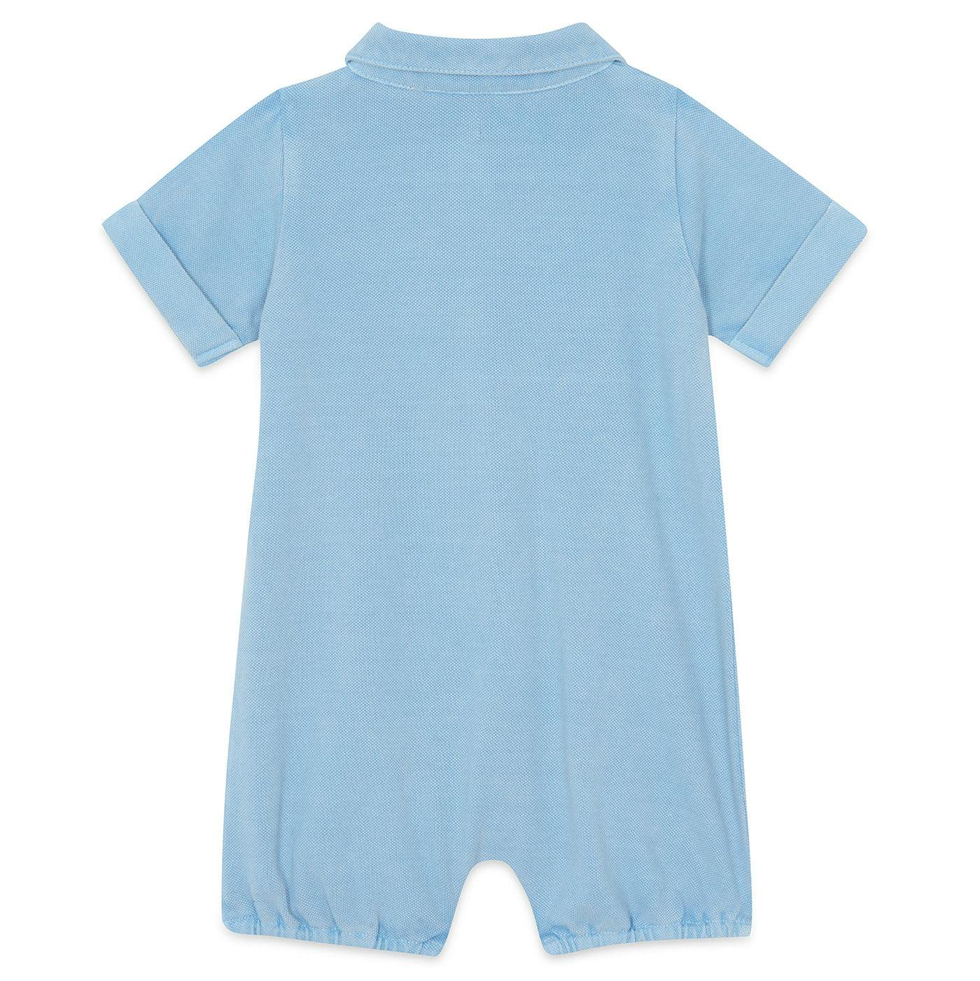 BONTON Lewis Baby Romper - Bleu Azul