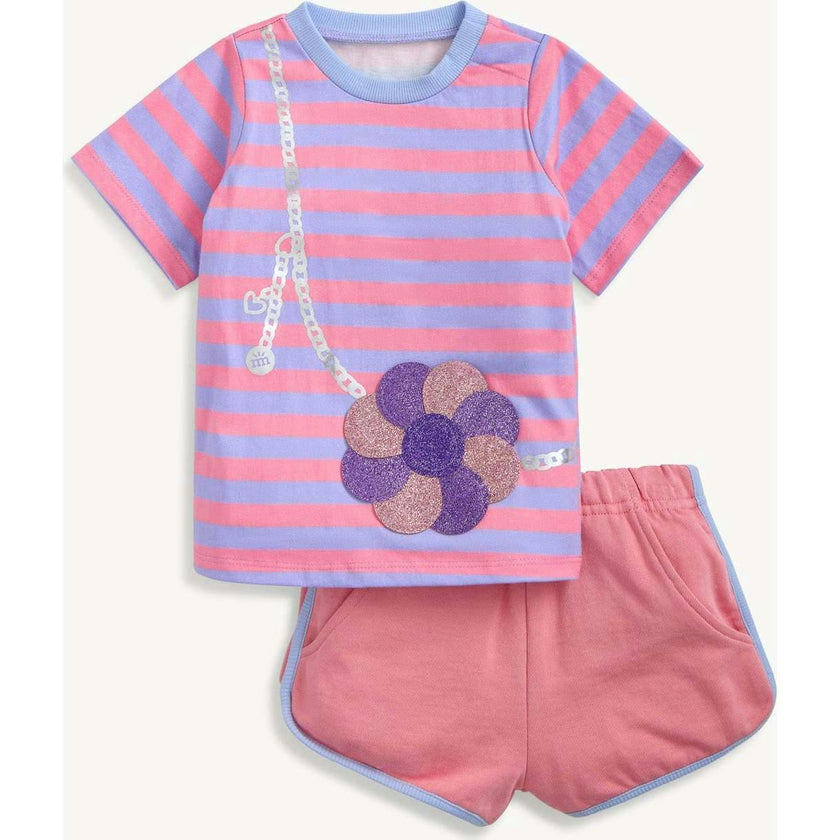 Magnetic Peek-A-Pocket T-Shirt & Shorts Set