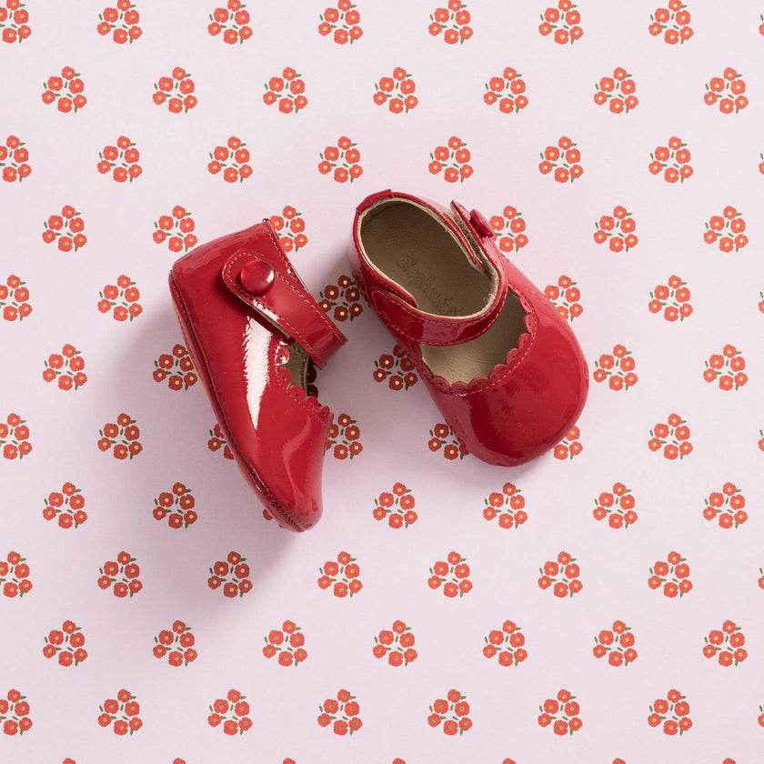 Baby Mary Jane | Red Patent Leather