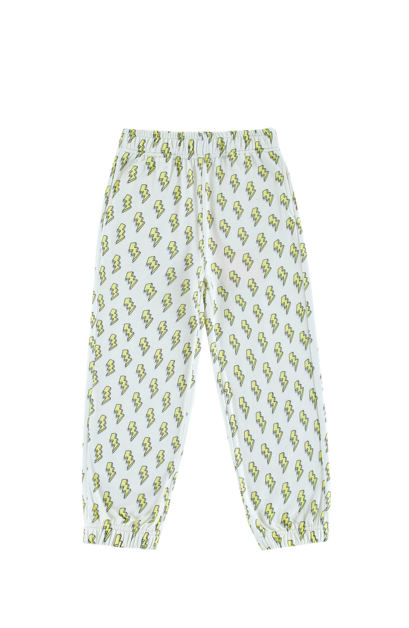 Soft Fleece Jogger, Yellow Lightning
