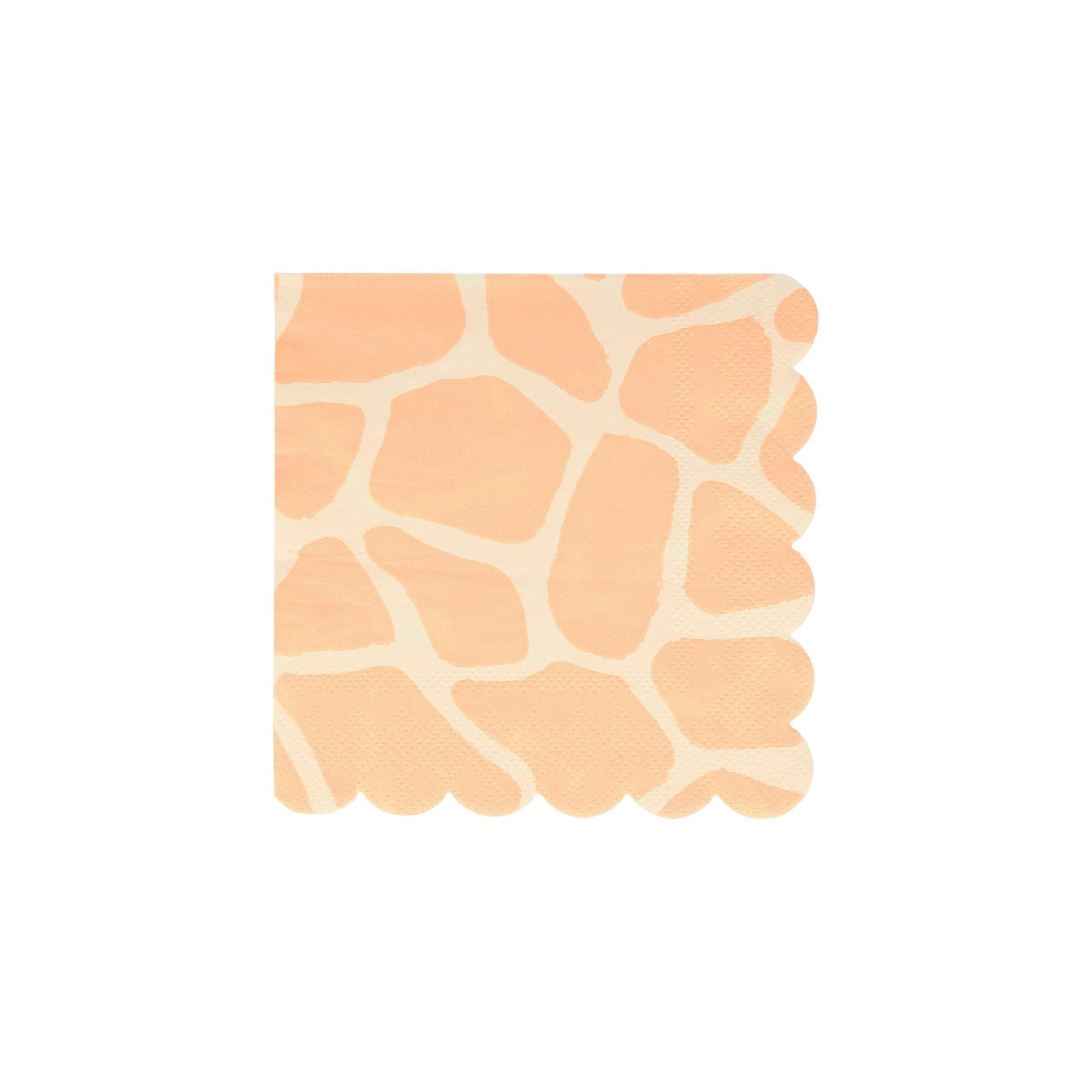 Safari Animal Print Small Napkins