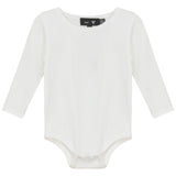 Pointelle Long Sleeve Rib Onesie