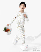 Bunny Garden Bamboo Kids Pajamas