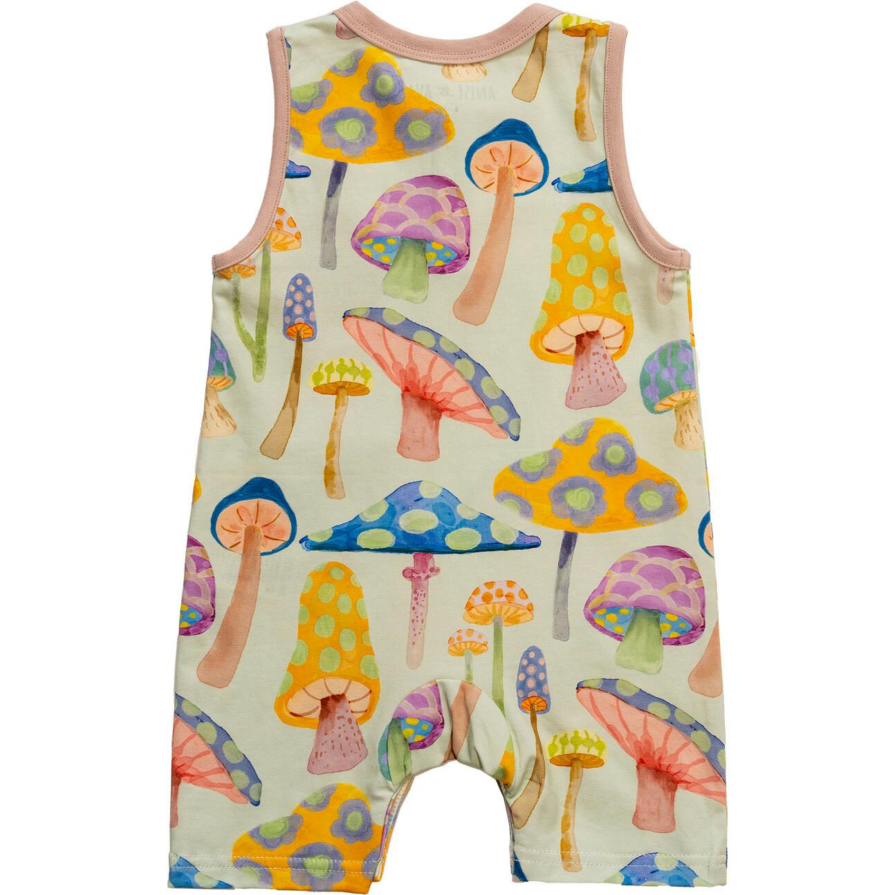 Cleo baby romper shorts | Spring Garden