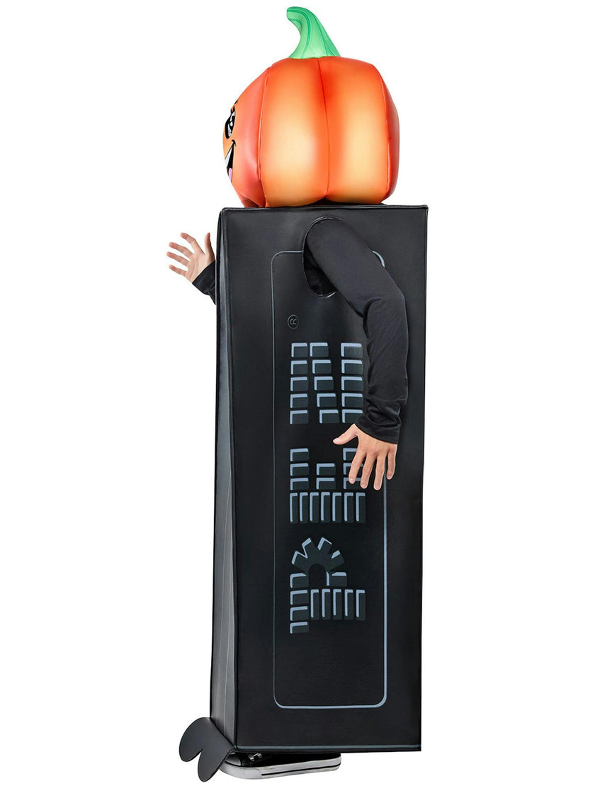 Kids' Pez Dispenser Pumpkin Costume