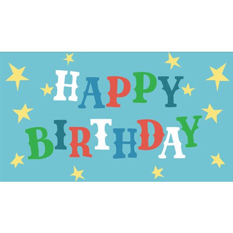 Happy Birthday Flag