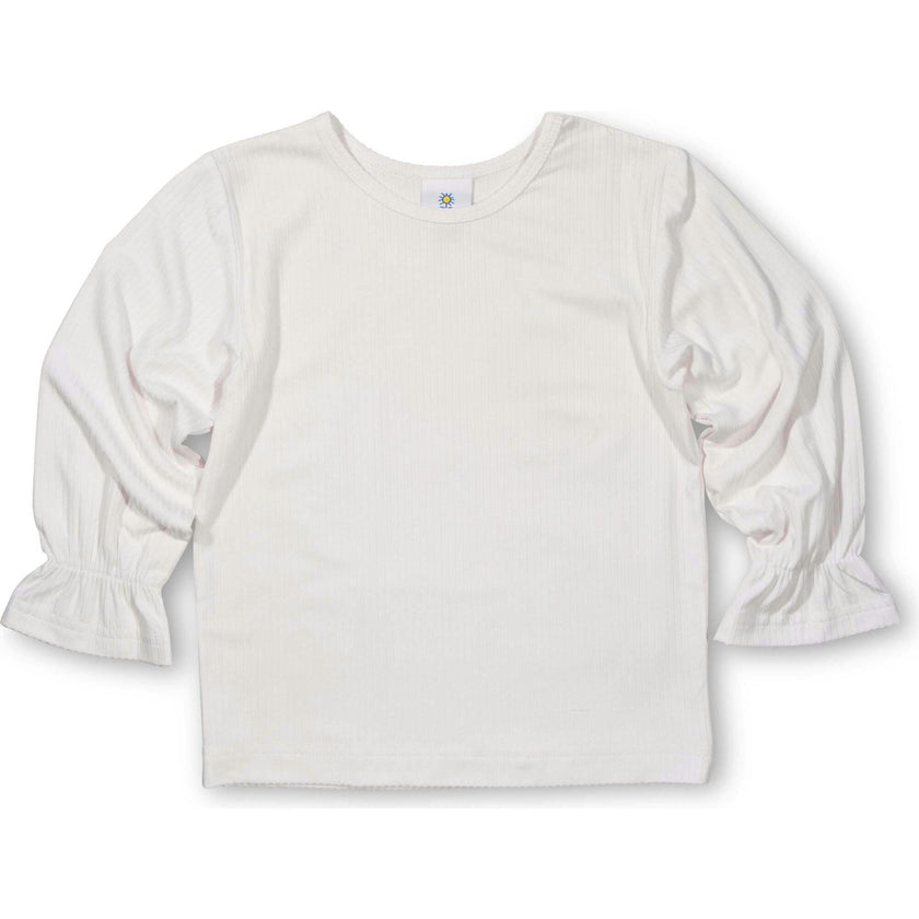 Long Sleeve Rib Knit Shirt
