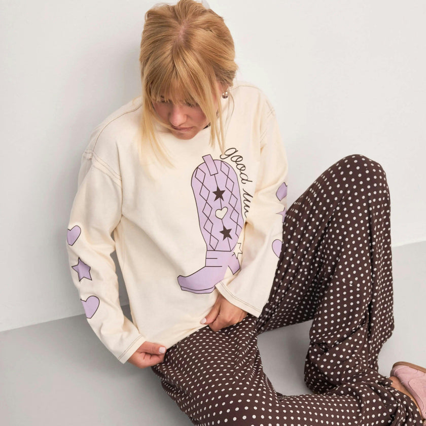 women's longsleeve - good luck