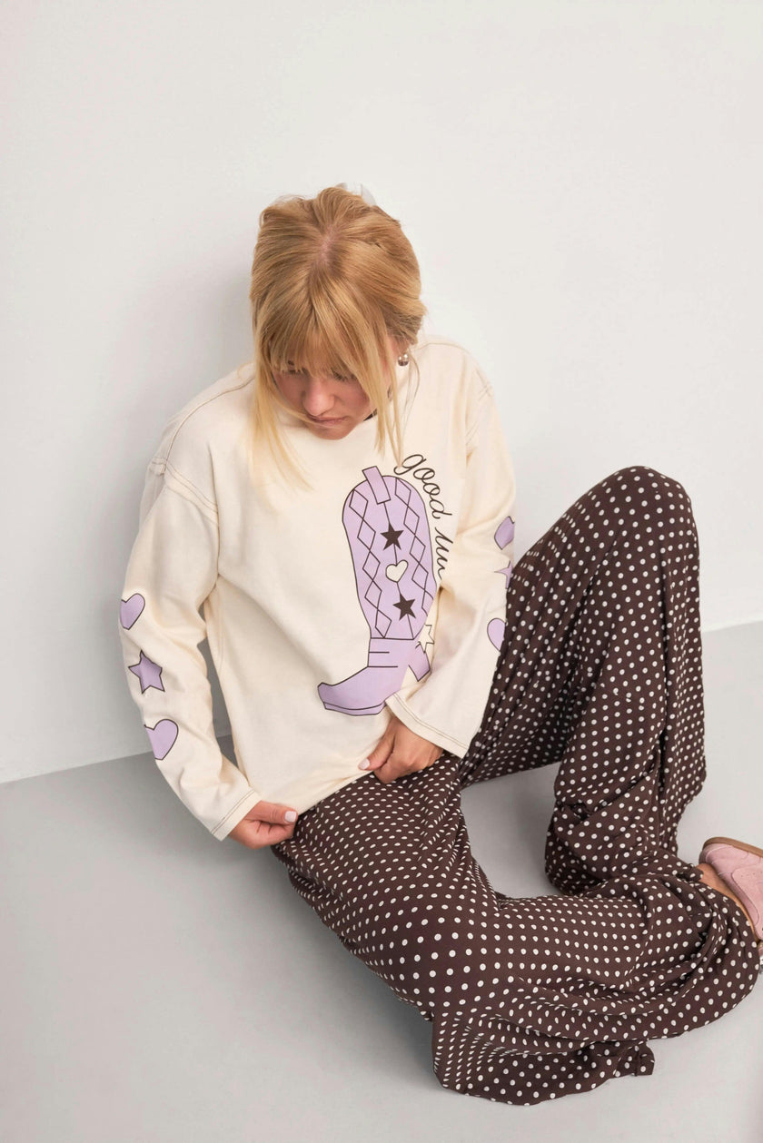 women's longsleeve - good luck