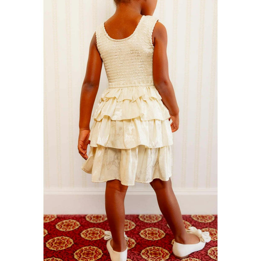 Mini Aiden Dress in Cream