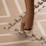 Modern Blocks - Desert Sand - Play Mat, Prints