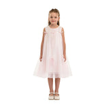 Pink Kaia Ribbon Bow Dress