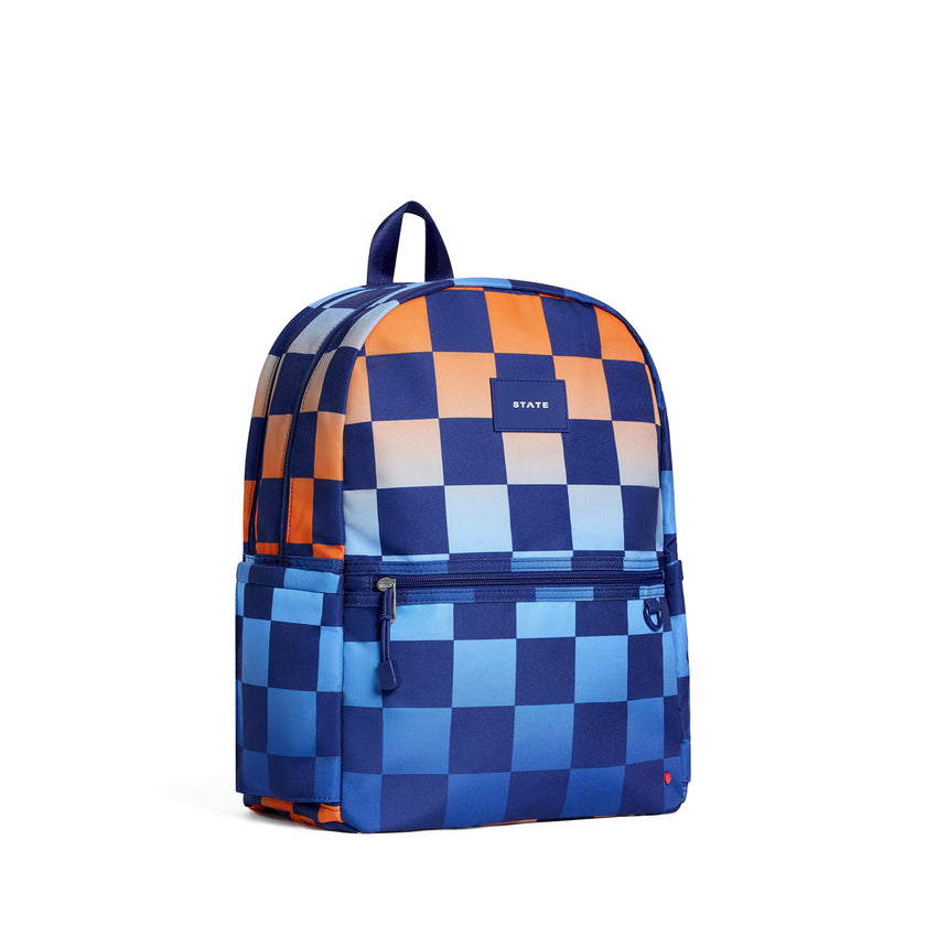 Kane Double Pocket Backpack, Gradient Checkerboard