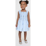 The Tiny Nora Nap Dress - Bluebell Waltz