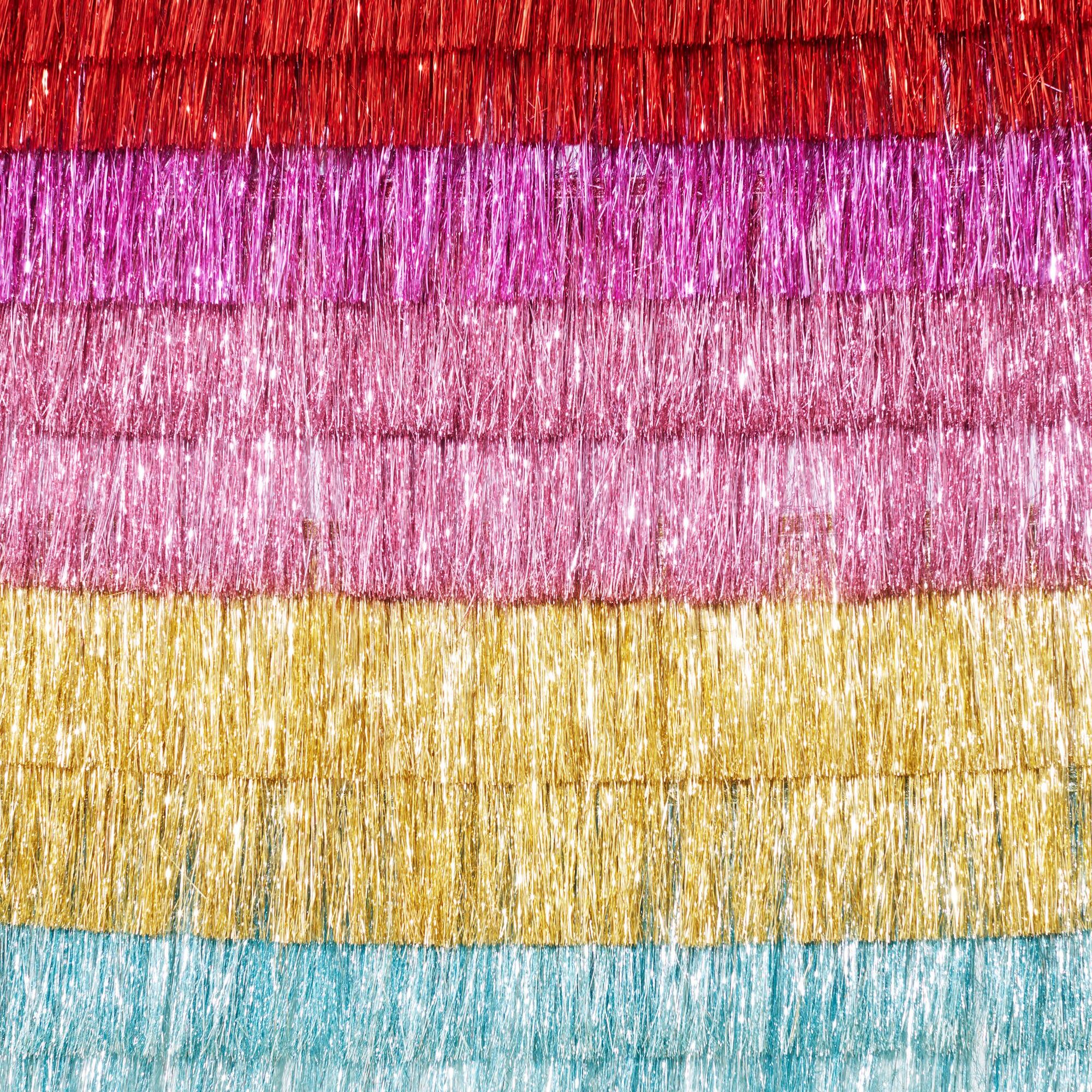 Tinsel Fringed Garlands