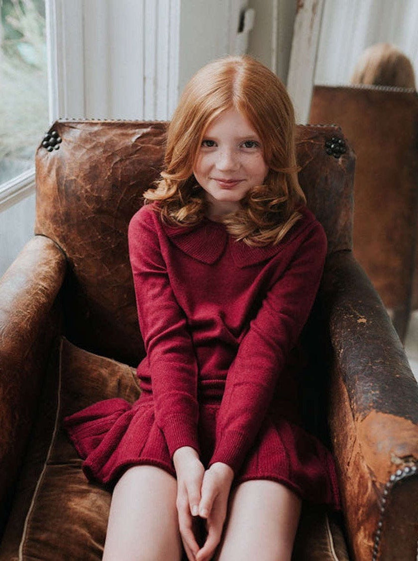 Peter Pan Collared Jumper | 100% cashmere