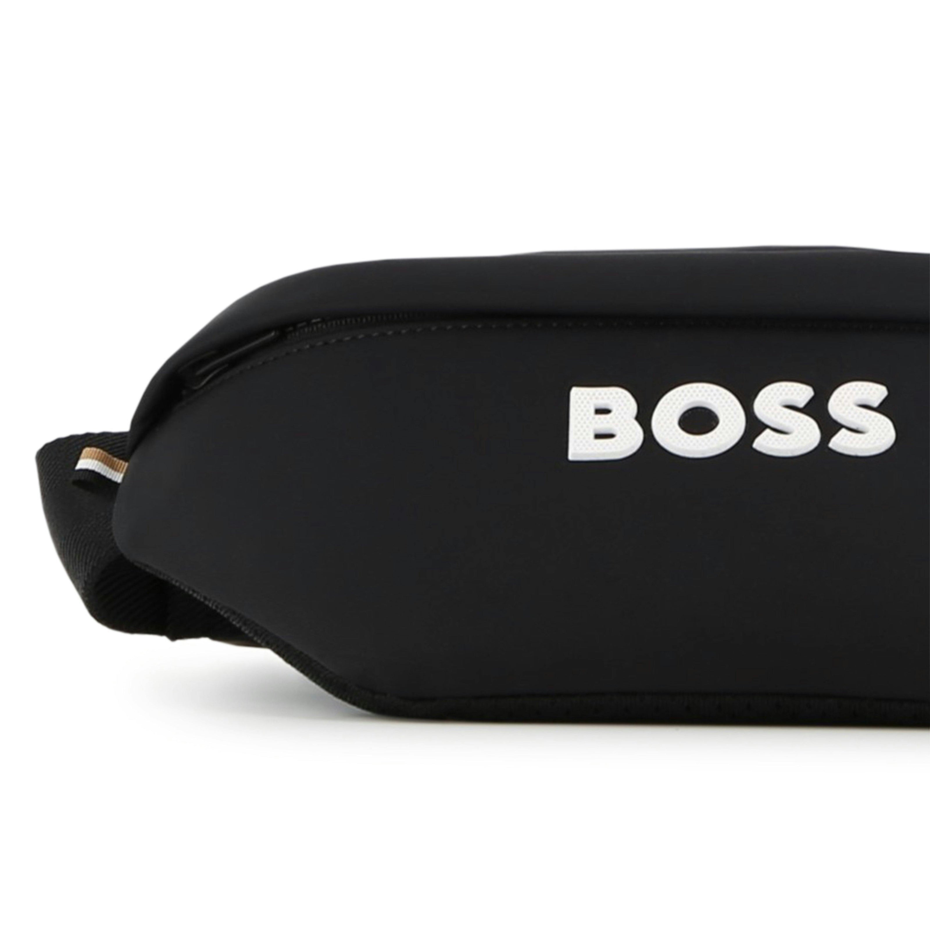 Black Logo Waist Bag