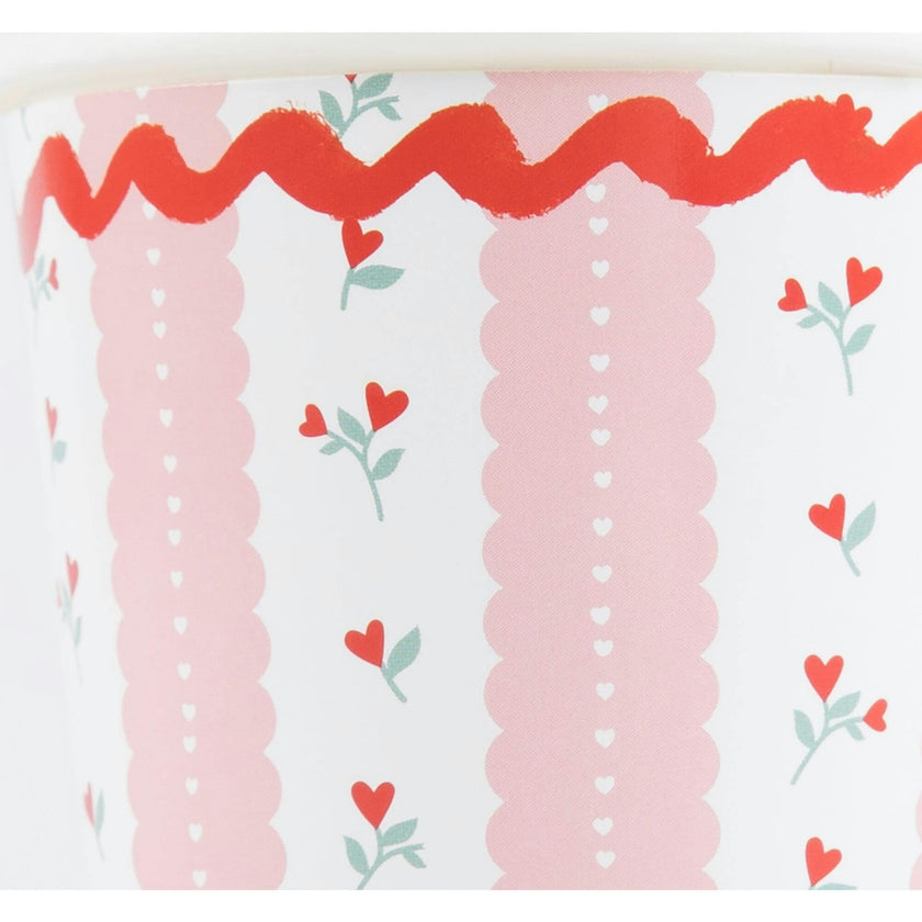 Vintage Rose Cups