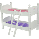 Olivia'S Little World 18" Doll Wooden Convertible Bunk Bed
