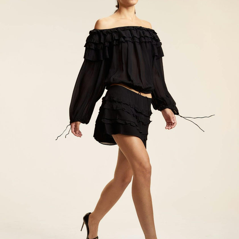 Bella Ruffle Blouse