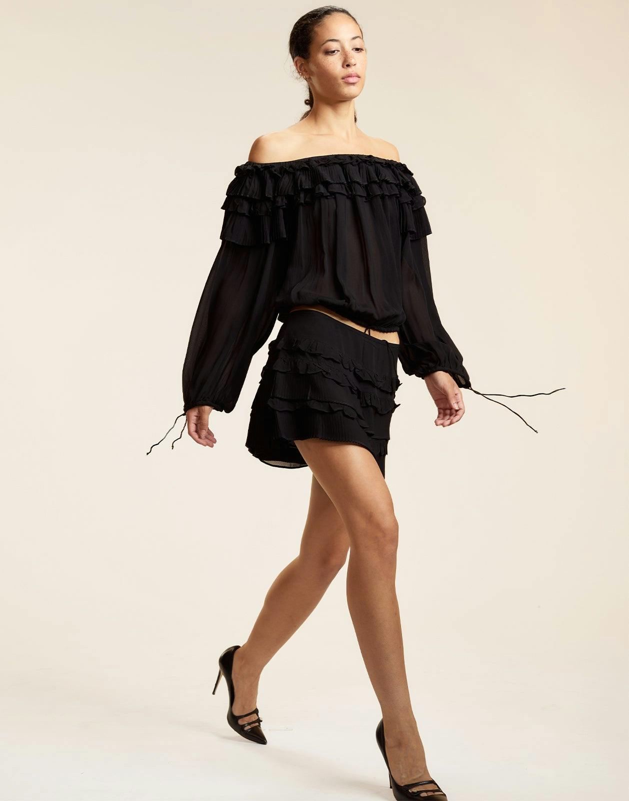 Bella Ruffle Blouse