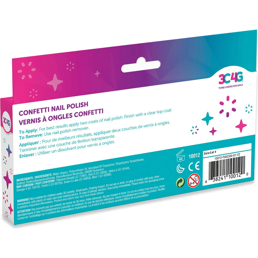 3C4G: Confetti Nail Polish Set