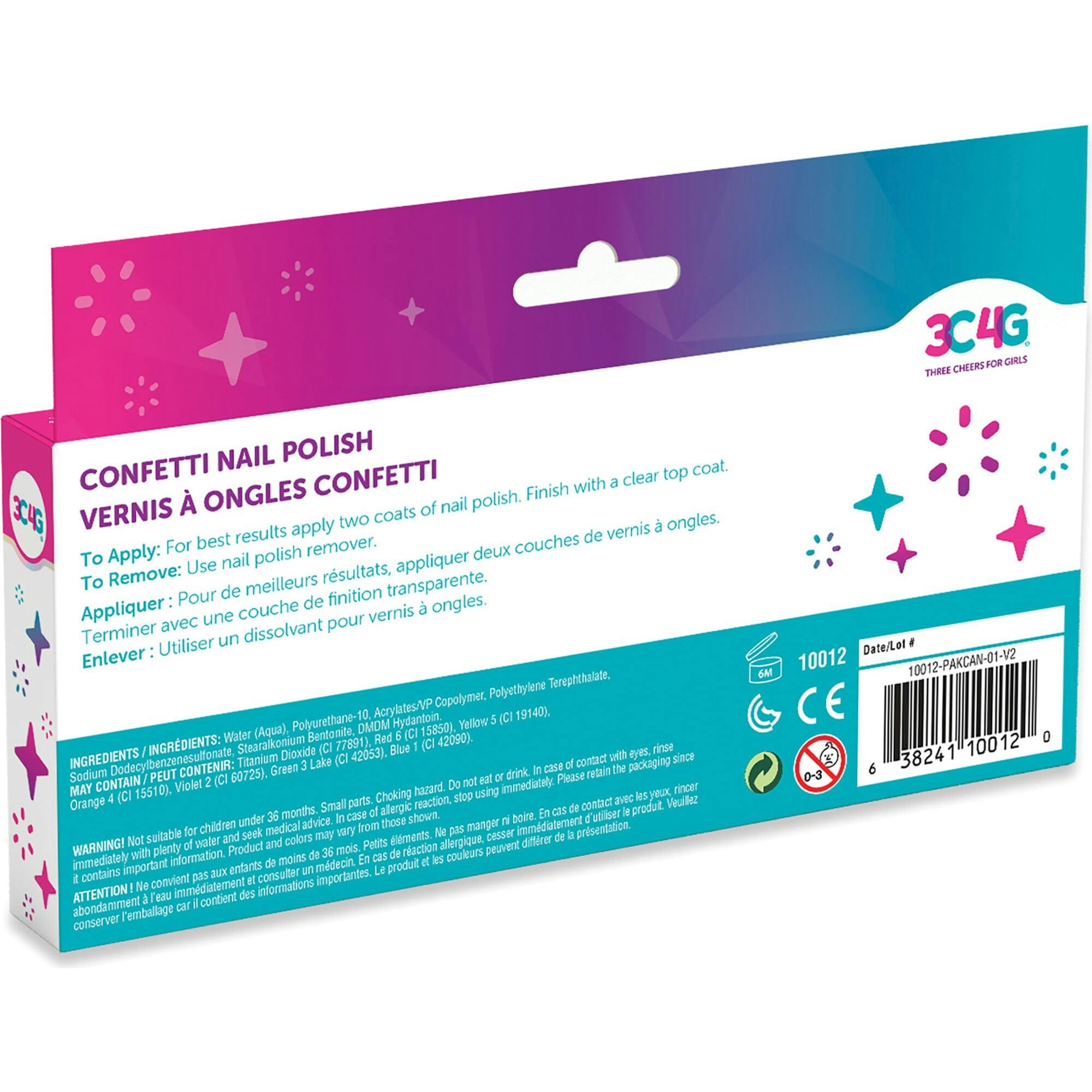 3C4G: Confetti Nail Polish Set