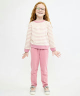 Remy Sweatshirt, Rose French Stripe