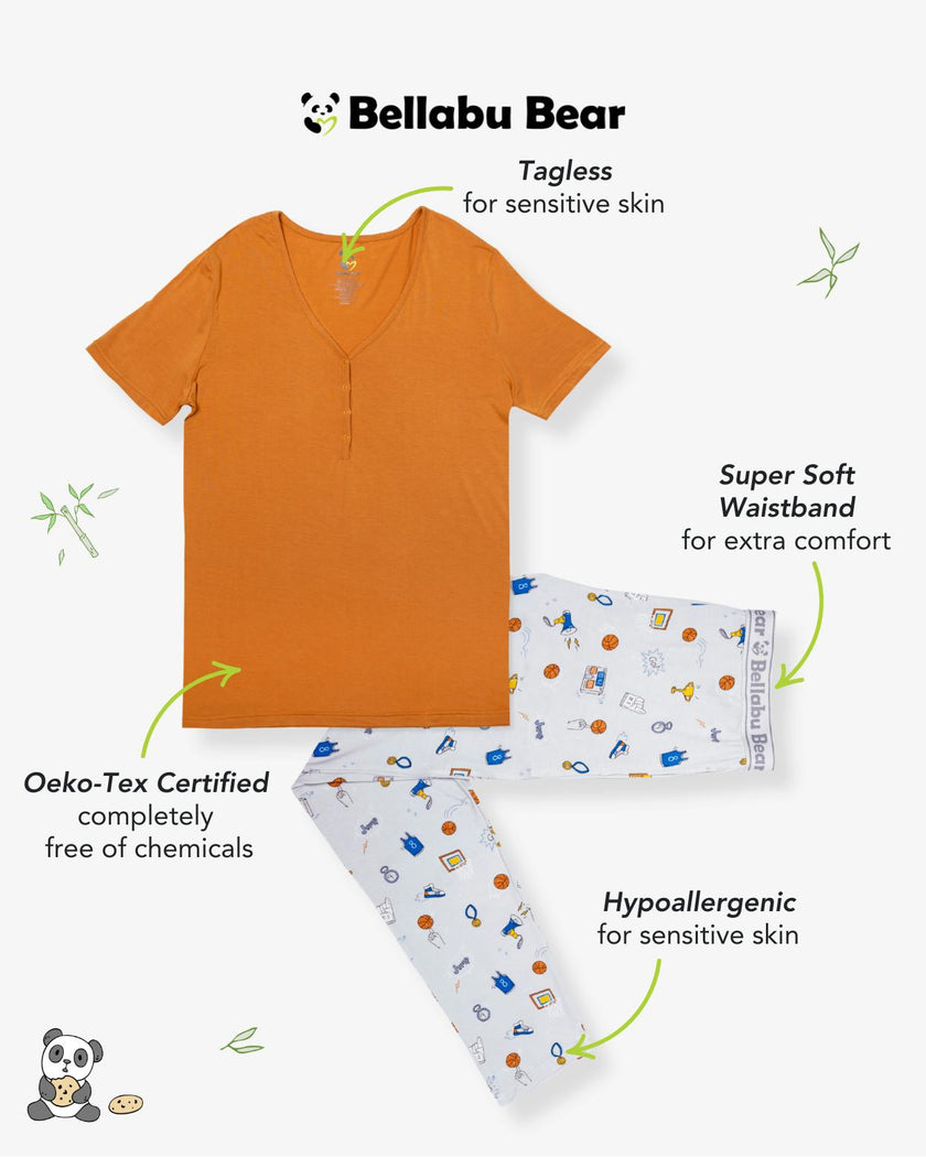 All Star Basketball Bamboo Women's Pajama Set