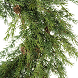 28" Artificial Pine Wreath with Pinecones