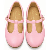 T-Strap in Poppy Pink