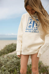 Surf Club Hoodie / Youth / Cream
