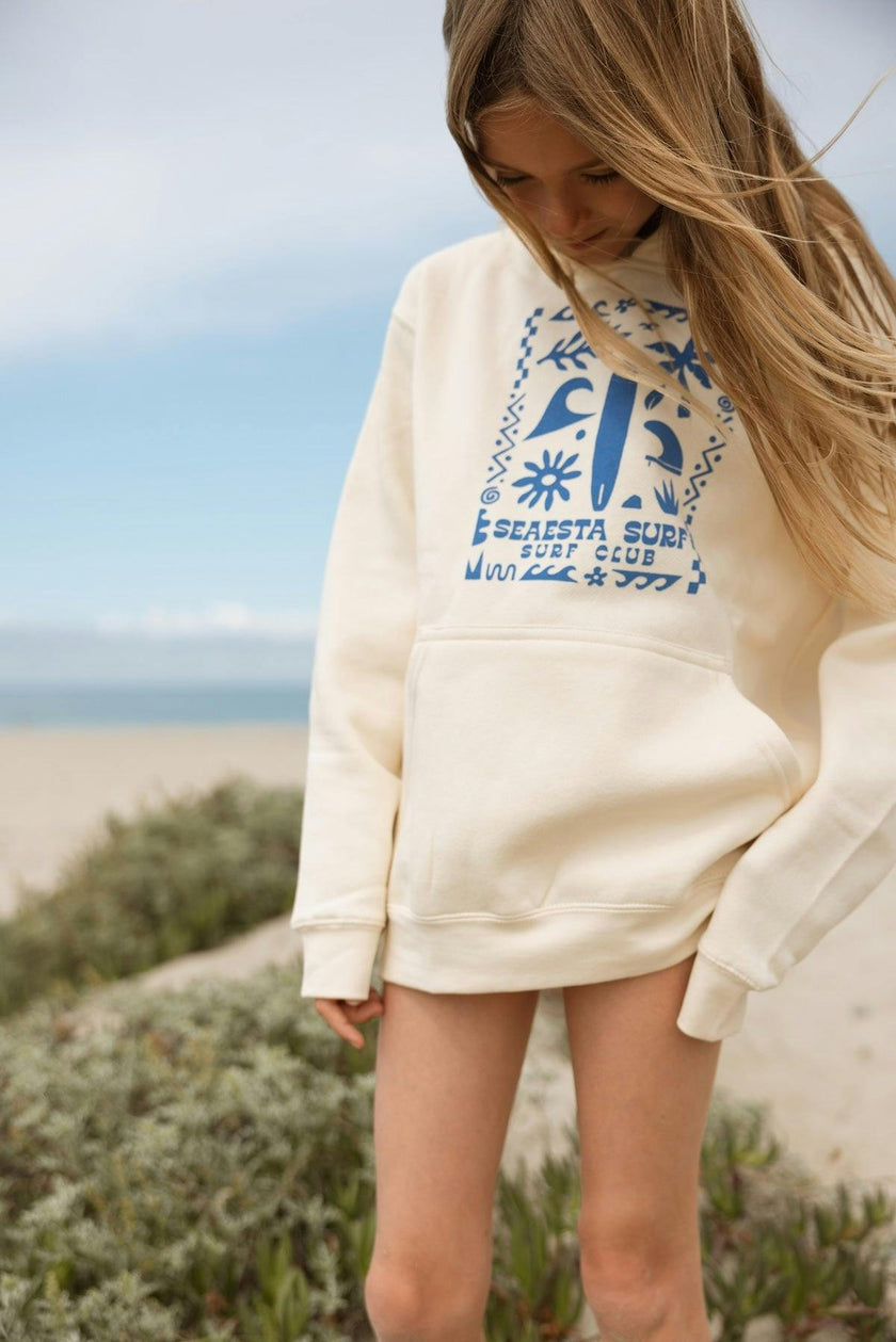Surf Club Hoodie / Youth / Cream