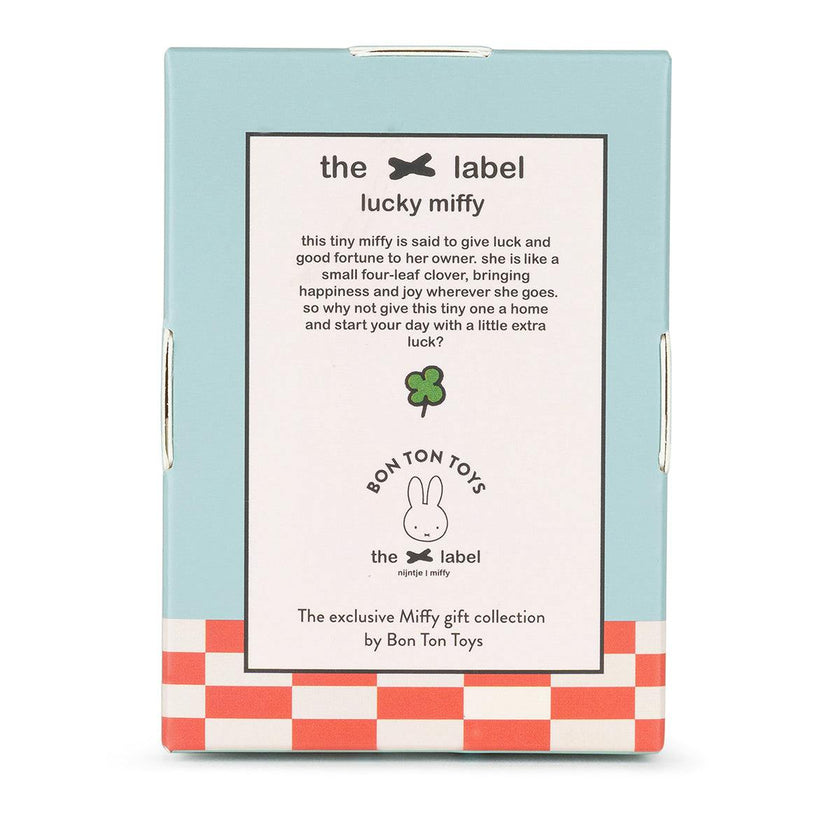 Plush MIFFY LUCKY Pink in Giftbox 4"