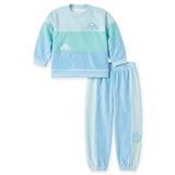 Velour Knit Set with Cars