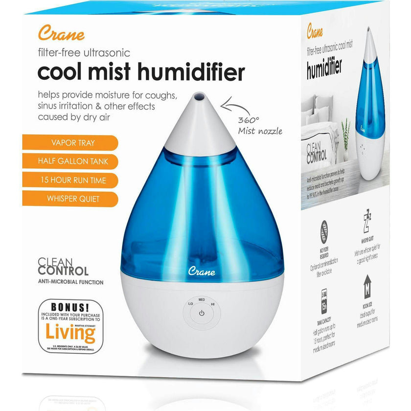 Droplet Ultrasonic Cool Mist Humidifier