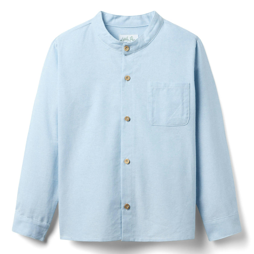 Arthur Long Sleeve Shirt - Dusty Blue