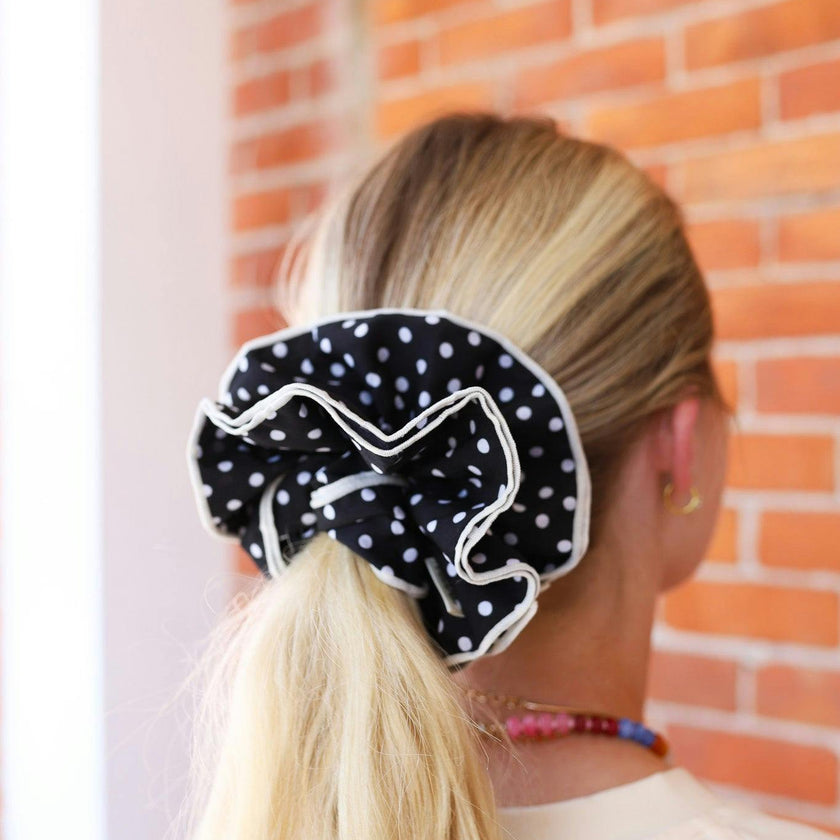 POLKA DOT CORSET SCRUNCHIE