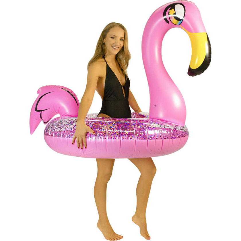 Glitter 48" Jumbo Beach & Pool Tube